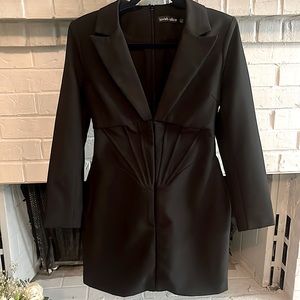 Lavish Alice Tux Mini Corset Dress Size 10 US